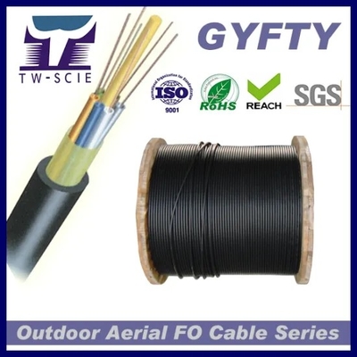 GYFTY-FS Çok Çekirdekli Dış Mekan Cam İpliği Zırhlı Fiber Optik Ethernet Kablosu
