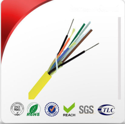 Kevlar, FTTB İç Mekan Kablosu İçin Çok Çekirdekli Strand Fiber Optik Kabloyu Güçlendiriyor