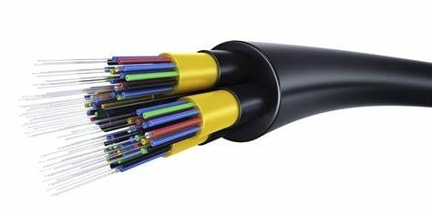 12 çekirdek zırhlı açık hava fiber optik kablosu 1310/1550 Sızdırmaz veri aktarımı için dalga uzunluğu