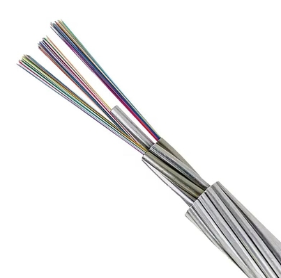 FTTH FTTB FTTX Ağı için PE Ceketli Özel Merkezi Tüp OPGW Fiber Optic Kablo