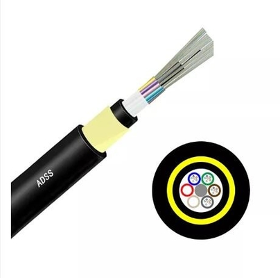 Dış mekan 12 24 32 48 72 96 144 Ana İletişim Kablosu Adss G652d Fiber Optic Kablosu