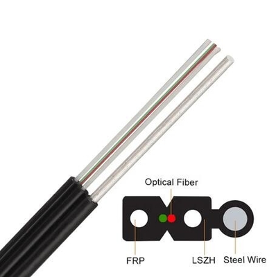 Optik fiber hava optik kablo çelik FTTX FTTH FTTR Fiber kablosu