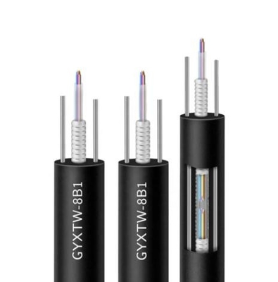 6 Çekirdek multimod model dışarıda Zırhlı GYXTW Fiber Optical Kablo
