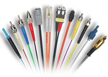 SC UPC Fiber Patch Kablosu, Fiber Atlama Kabloları SM 3.0mm PVC Ceket OEM