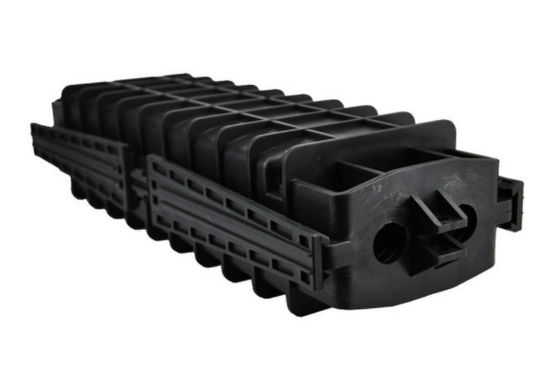 36 Çekirdekli Fiber Optik Kablo Ek Kapatma Yatay Tip Siyah Renk