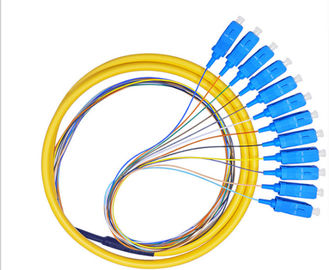Optik Kablo Konektörü SC / UPC İçin İyi Tekrarlanabilirlik Fiber Optik Pigtail