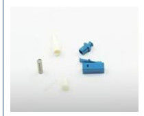 LC / UPC Fiber Optic Pigtail SM / MM Askeri endüstri için Fiber Tip