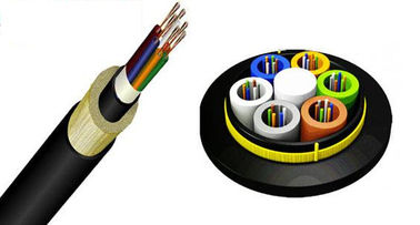 24 çekirdekli Tüm Dielektrik ADSS Metalik Olmayan Kendinden Destekli Anten Fiber Optik Kablo