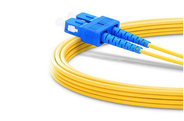SC -LC Patch Cord, Fiber Patch Kablolar 2.00mm çaplı PVCmalzeme Yüksek Konsantriklik fabrikası