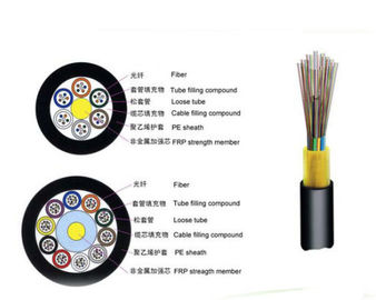 ADSS 144 Çekirdek metal olmayan FRP Tüm Dielektrik Kendinden Destekli Optik Fiber Kablo