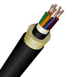 OEM Kendi Kendini Destekleyen fiber optik kablo Yüksek Esnek Aramid İplik Tasarım açıklığı 150m fiber optik kablonun avantajları