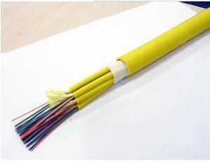 FRP Korumalı Fiber Optik Kablo FTTH Bırakma Kablosu Inddor kablosunu durdurması Kolay