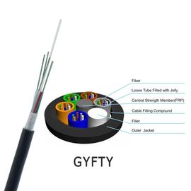 Örgülü Zırhsız 144 Çekirdekli Gevşek Tüp Fiber Optik Kablo