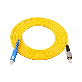 SC -LC Patch Cord, Fiber Patch Kablolar 2.00mm çaplı PVCmalzeme Yüksek Konsantriklik fabrikası