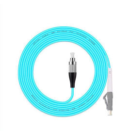 5 Adet / grup FC / UPC-LC / UPC OM3 Fiber Optik Yama Kablosu 10G 50/125 Fiber Kablo Multimode Simplex Optik Atlamacı