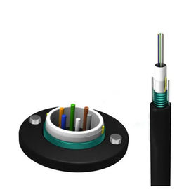 GYXTW Merkezi gevşek boru Fiber Optic Kablo PE dış kabuğu ile Yüksek Güçlü Hidroliz Direnci