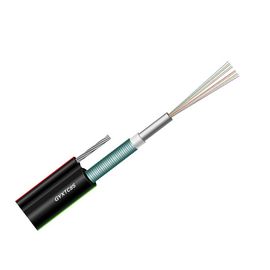 GYXTC8S Kendinden Destekli Dış Mekan Zırhlı Fiber Optik Kablo 12 Çekirdekli Şekil 8 Kanal veya Anten Tipi