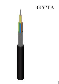GYTA/GYTA53 Örgülü Dış Mekan Fiber Optik Kablo Çelik Tel Metalik Güçlendirme Elemanı Tek modelli