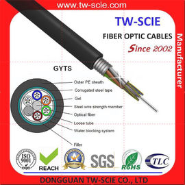 216 Çekirdekli Açık Anma Fiber Optik Kablo, Zırhlı Om3 Fiber Optik Kablo Gyts