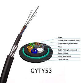 GYTY53 Haberleşme Büyük Çekirdek Yapısı Fiber Optik Zırhlı Kablo