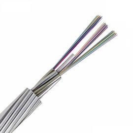 3 Katmanlı Örgülü ACS Tek Modlu OPGW Fiber Optik Kablo