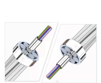 Çok Modlu PBT Tipi OPGW Optik Topraklama Kablosu Büyük Çaplı ve Fiber Kapasiteli Fiber Optik Kablo