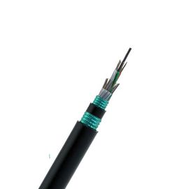 açık GYTS53 24 Çekirdekli Zırhlı Fiber Optik Kablo Uzun Mesafe İletişimi