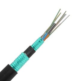 144 Çekirdek Zırhlı Fiber Optik Kablo GYTS53 Doğrudan Gömülü Örgülü Gevşek Tüp Zırhlı Kablo