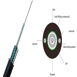 GYXTW Tek Modlu Merkezi Gevşek Tüp Dış Anten ve Kanal 6f Fiber Optik Kablo