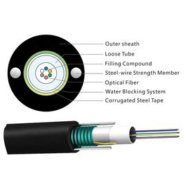GYXTW 14 Çekirdekli Merkezi Gevşek Tüp Dış Mekan Anteni ve Kanal SM Fiber Kablo