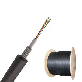 OEM GYXTY 8 Çekirdekli Merkezi Gevşek Tüp PE Dış Kılıf Dış Mekan Anteni ve Kanal SM Fiber Optik Kablo