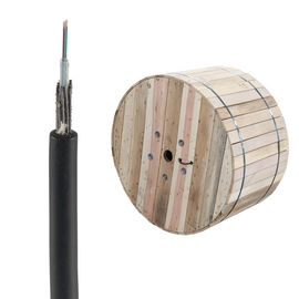 OEM GYXTY 12 Çekirdekli Siyah PE Dış Merkezi Gevşek Tüp Dış Anten ve Kanal SM Fiber Optik Kablo