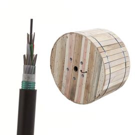 144 Core Loose Tube Stranded GYTS Dış Havalı ve Kanal SM Fiber Optic Kablo