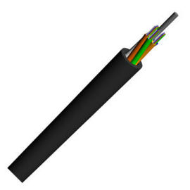 Tüm Dielektrik Boş Tüp FRP 12 çekirdekli Fiber Optic Kablosu Aramid Yarn PE/LSZH Dış Kablosu ile GYFTY