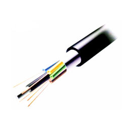 36 çekirdekli tek modlu fiber optik kablo GYTA sert ortamlarda hava ve kanal kurulumları için kayışlı gevşek boru