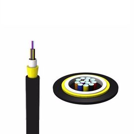 GYFTY 8 Core Outdoor Fiber Optic Cable Outdoor için FRP ile Merkezi Çıkarlı Tüp