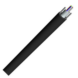 24 Çekirdek Açık G652D Tek Modlu İki Çelik Tel Gücü Üyesi Fiber Optik Kablo GYXY