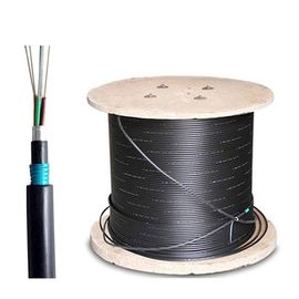 Gevşek Tüp Örgülü Zırhlı Fiber Optik Kablo Oluklu Çelik Bant + Oluklu Alüminyum Bant
