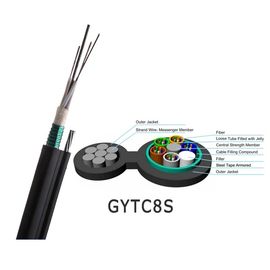 GYTC8S Kendinden Destekli Şekil 8 Dış Fiber Optik Kablo