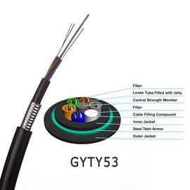Yeraltı Haberleşme GYTY53 Tek Modlu Zırhlı Dış Mekan Fiber Kablo