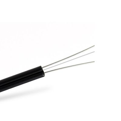 Dahili Fiber Optik Kablo 1 çekirdekli G657A1 Fiber FRP LSZH Kılıf Saplama Kablosu FTTH Saplama Kablosu