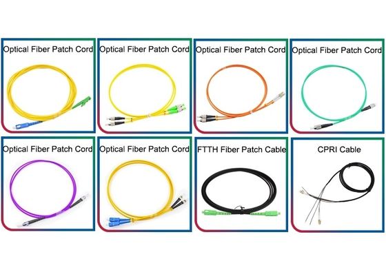 sc sc patch kablosu Tek Modlu fiber optik patch kablosu 10m uzunluk PVC malzeme Dış Ceket çapı 3.0MM