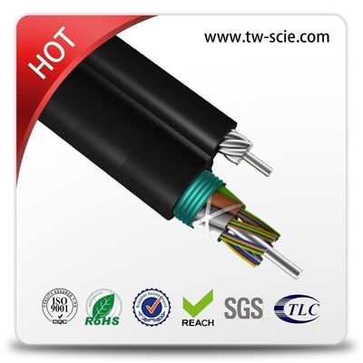 OEM 8 12 24 Çekirdekli FIG8 Kendinden Destekli Anten Şekil 8 Fiber Optik Kablo(GYTC8S)