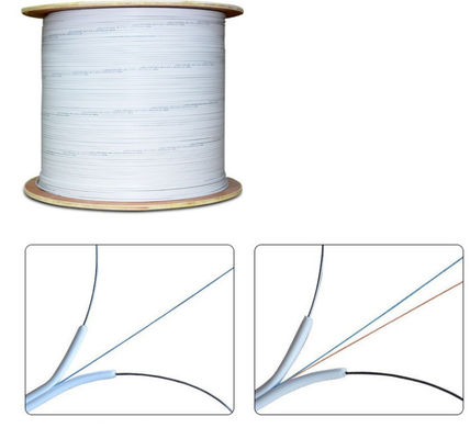 Tek Modlu Bırakma Tel Fiber Optik 2 Çekirdekli Dış Mekan Kendinden Destekli Kurulumu Kolay