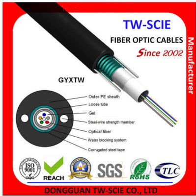 Kanal / Gömme Montajı Dış Mekan Fiber Optik Kablo PSP, Nem Korumalı