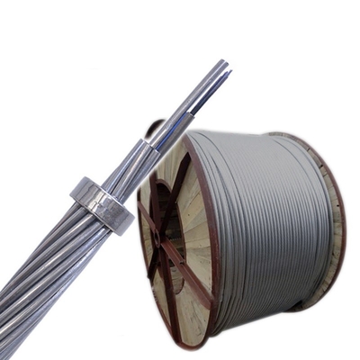 Örgülü OPGW Optik Fiber Kompozit Havai Topraklama Kablosu Çift Katmanlı